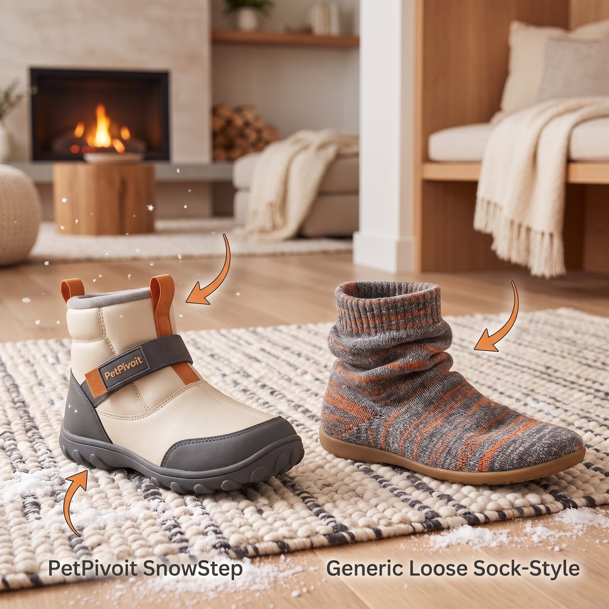 PetPivoit SnowStep Winter Dog Boots — qualitative comparison
