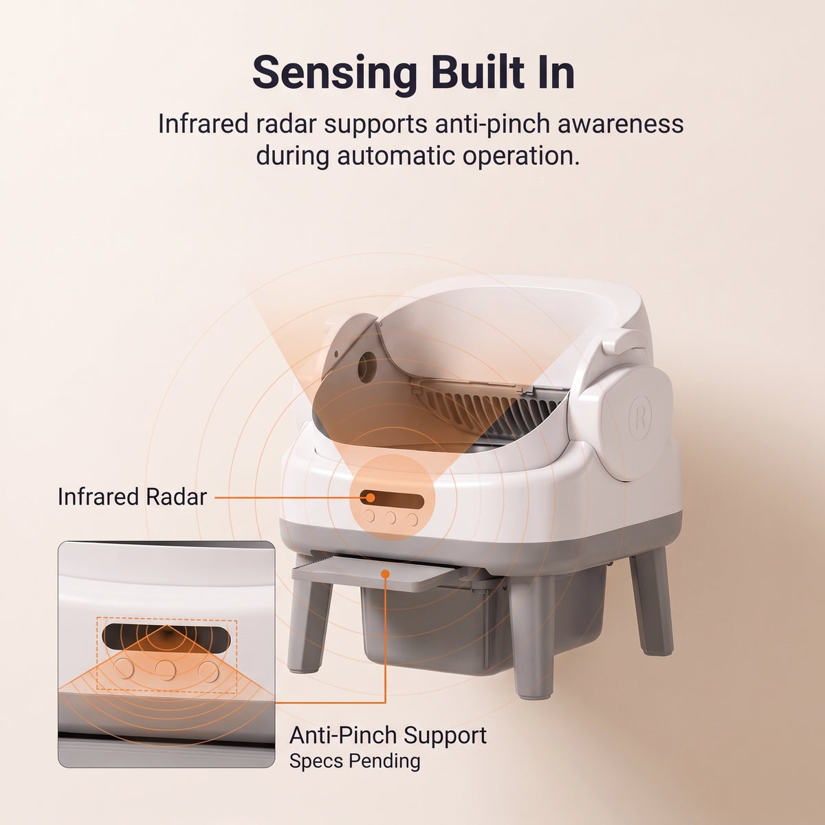 PawNovi Smart Open Automatic Cat Litter Box — PawNovi