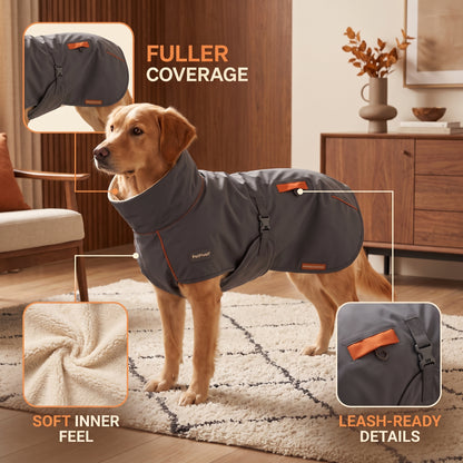 PetPivoit HaloRain Full-Coverage Dog Shell — key benefits