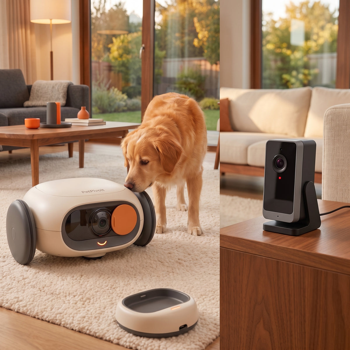 PetPivoit HomeRoam Mobile Pet Camera — qualitative comparison