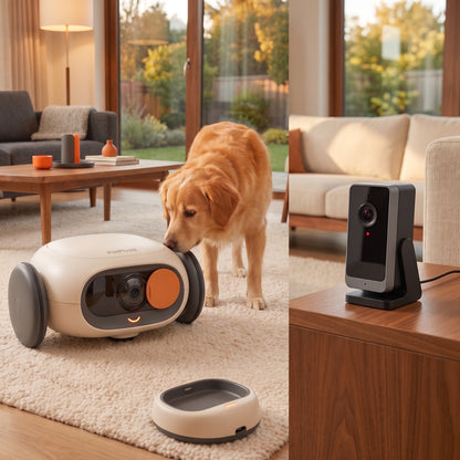 PetPivoit HomeRoam Mobile Pet Camera — qualitative comparison