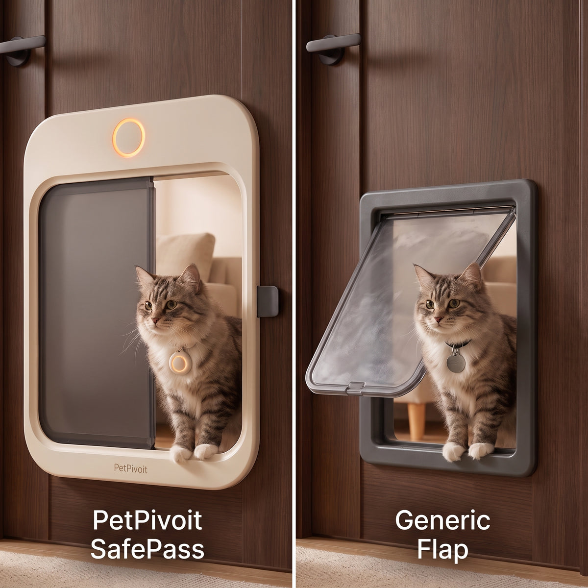 PetPivoit SafePass Smart Pet Door — qualitative comparison
